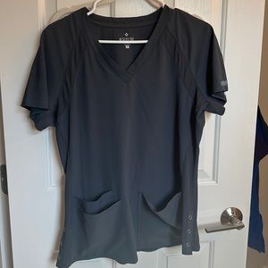 Medcouture -Peaches Jogger Scrub Set GRAY MEDIUM